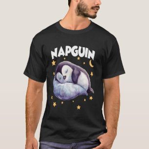 Pinguïn nachthemd grappige pyjama voor pinguïn fan t-shirt