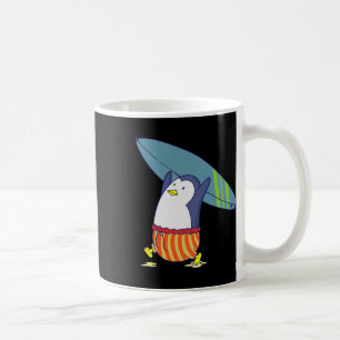 Pinguïn Niets Is Beter Dan Surfen  Koffiemok