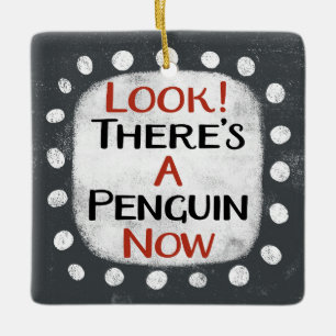 Pinguïn Nu Ornament