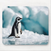 Pinguïn op ijsberg muismat (Voorkant)