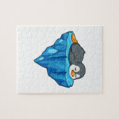 Pinguïn op ijskap legpuzzel (Horizontaal)
