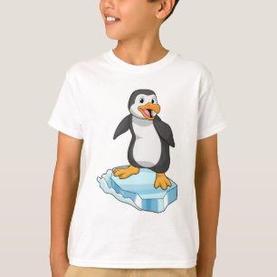 Pinguïn op ijskap t-shirt