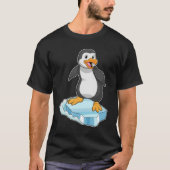 Pinguïn op ijskap t-shirt (Voorkant)