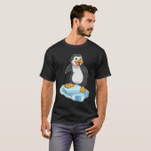 Pinguïn op ijskap t-shirt (Voorkant volledig)
