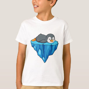 Pinguïn op ijskap t-shirt