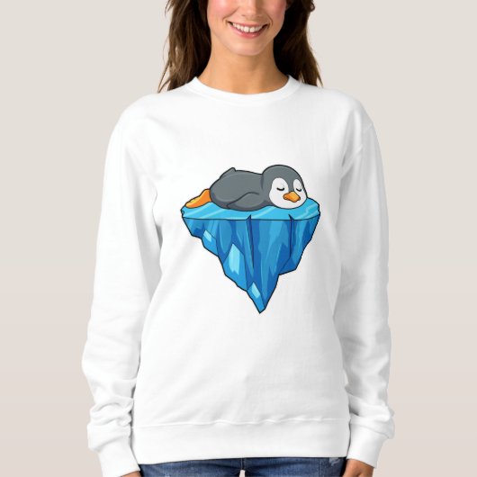 Pinguïn op ijskap trui (Voorkant)