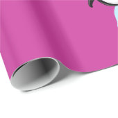 Pinguïn op ijsverpakkingspapier cadeaupapier (Rol Hoek)