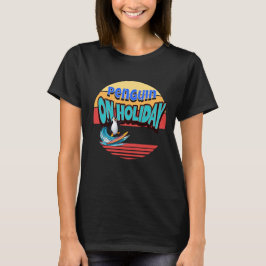 "Pinguïn op vakantie" T-shirt