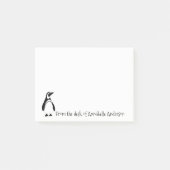 Pinguin Opmerkingen aanpassen Post-it® Notes (Voorkant)