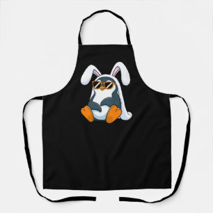 Pinguïn Paashaas Cool Pinguïn zonnebril Kinderen Schort