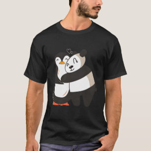 Pinguïn Panda Liefde T-shirt