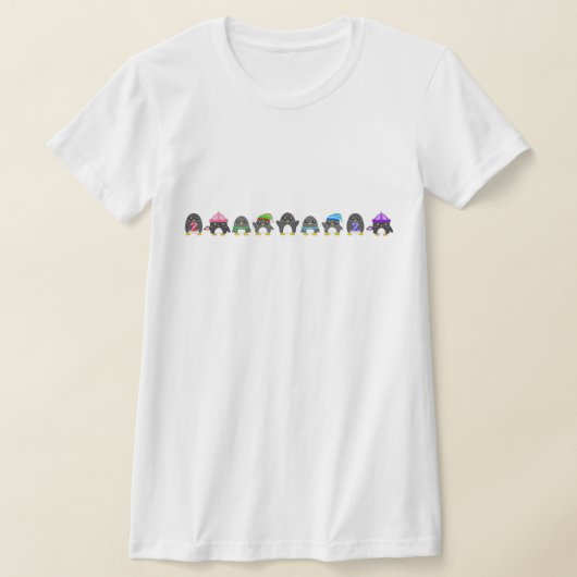 Pinguïn Parade T-shirt (Laagn)