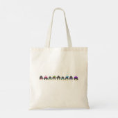 Pinguïn Parade Tote Bag (Achterkant)