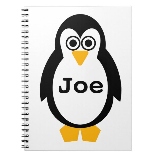 Pinguïn Party Notitieboek (Voorkant)