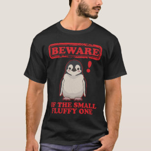 Pinguïn pas op voor de kleine pluizige t-shirt