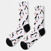 Pinguïn Patroon Sokken (Links)