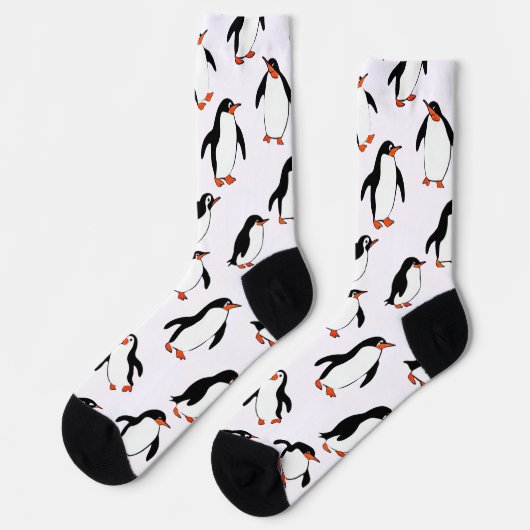 Pinguïn Patroon Sokken (Links)