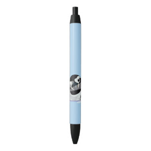 Pinguïn Peek-a-Boo Zwarte Inkt Pen