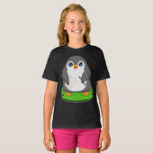 Pinguïn Pen Papier T-shirt (Voorkant volledig)