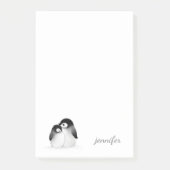Pinguïn personaliseren Post-it® notes (Voorkant)