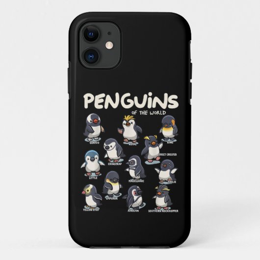 Pinguïn Pinguïns Dieren van de Wereld Pinguïn Lief Case-Mate iPhone Case (Achterkant)