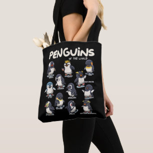 Pinguïn Pinguïns Dieren van de Wereld Pinguïn Lief Tote Bag