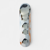 Pinguïn plezier in de zon skateboard (Voorkant)