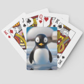 Pinguïn Pokerkaarten (Achterkant)