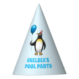 Pinguïn Pool Verjaardag Feesthoedjes