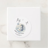 Pinguïn - Pop het Als ze poppen Bedankjes Labels (In situ)