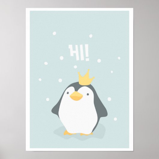 Pinguïn Poster (Voorkant)