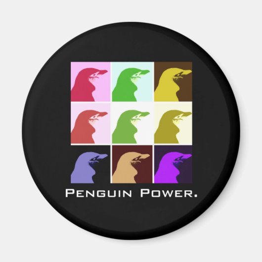 Pinguïn Power Magnet (Voorkant)