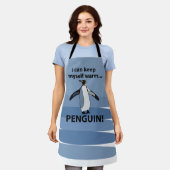 Pinguïn Pret Bakken Chef Schort (Gedragen)
