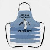 Pinguïn Pret Bakken Chef Schort (Voorkant)