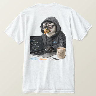 Pinguïn programmeur t-shirt