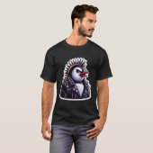 PINGUÏN PUNK ROCKER 11 T-SHIRT (Voorkant volledig)