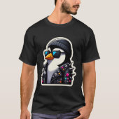 PINGUÏN PUNK ROCKER 9 T-SHIRT (Voorkant)