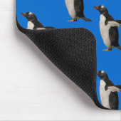 Pinguïn Razernij Muismat (Blauw) (Hoek)