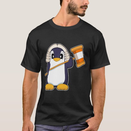 Pinguïn rechter t-shirt (Voorkant)