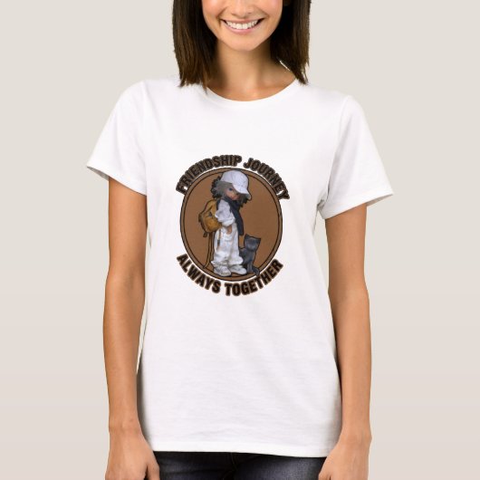 Pinguïn Rechtvaardigheid Altijd Samen T-shirt (Voorkant)