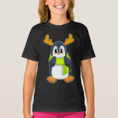 Pinguïn rendier t-shirt (Voorkant)