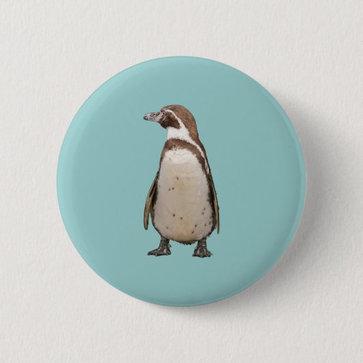 Pinguïn Ronde Button 5,7 Cm (Voorkant)