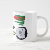 Pinguïn rots Kerstmis Grote Koffiekop (Rechts)