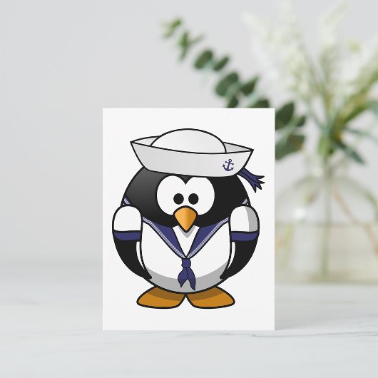 Pinguïn Sailor Uitnodigingen