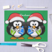 Pinguïn Santa Thunder_Cove Tissuepapier (Craft)