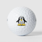 Pinguïn, schattig golfballen (Voorkant)