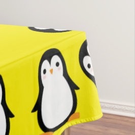 Pinguïn Schattige Kinderverjaardagsfeestje Tafelkleed