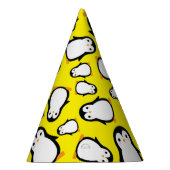 Pinguïn Schattige Winter 1e Verjaardagsfeestje Pet Feesthoedjes (Rechts)