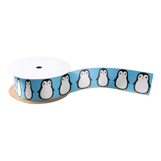 Pinguïn Schattige Winter Dier Lint (Spoel)