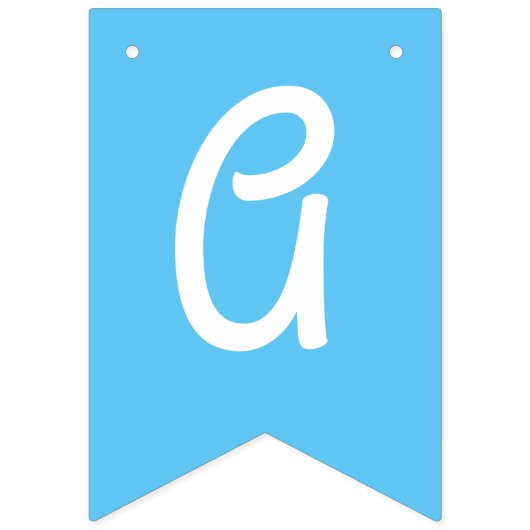 Pinguïn Schattige Winter Happy Birthday Bunting Ba Vlaggetjes (Derde vlag)